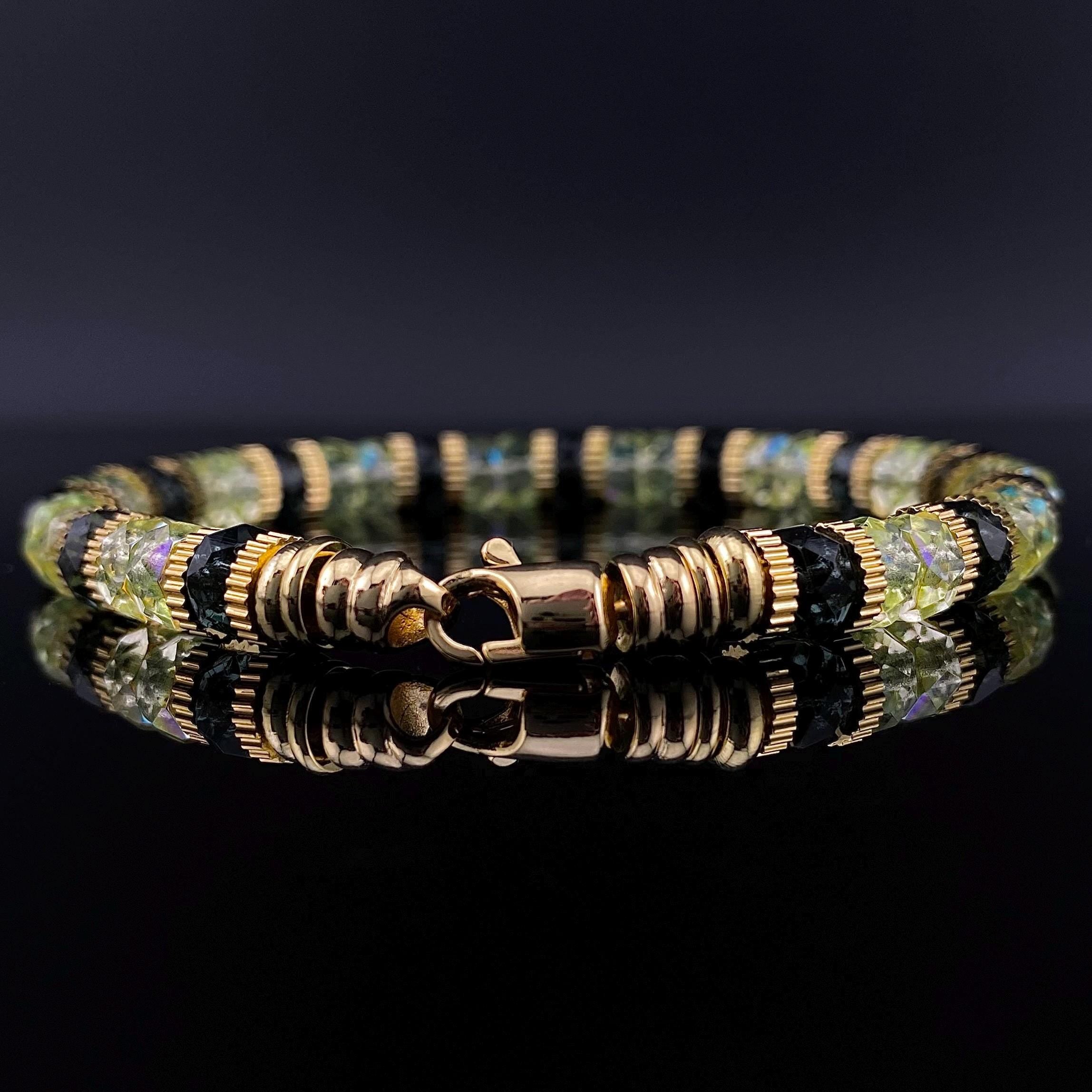 Uranium Glass Bracelet