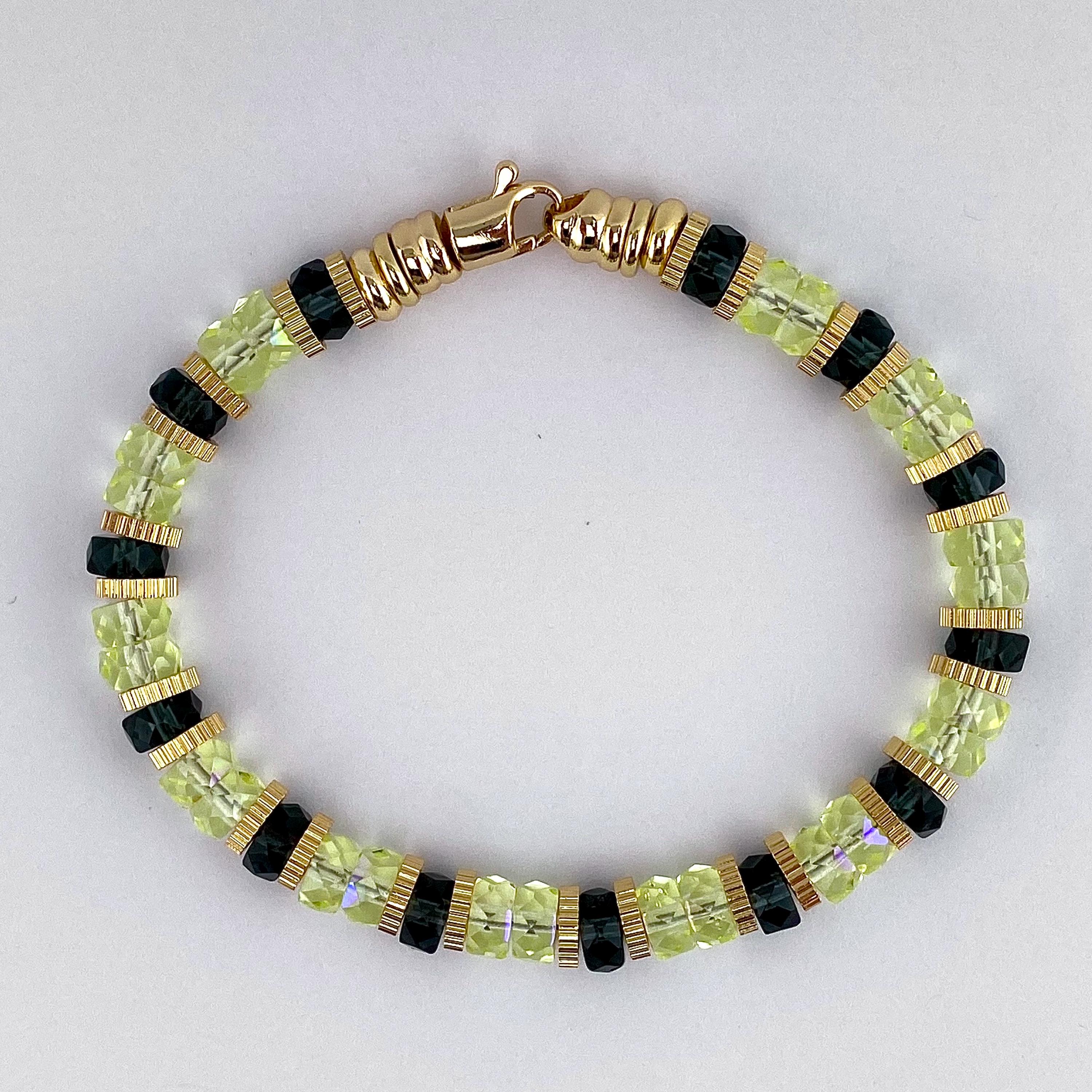 Uranium Glass Bracelet