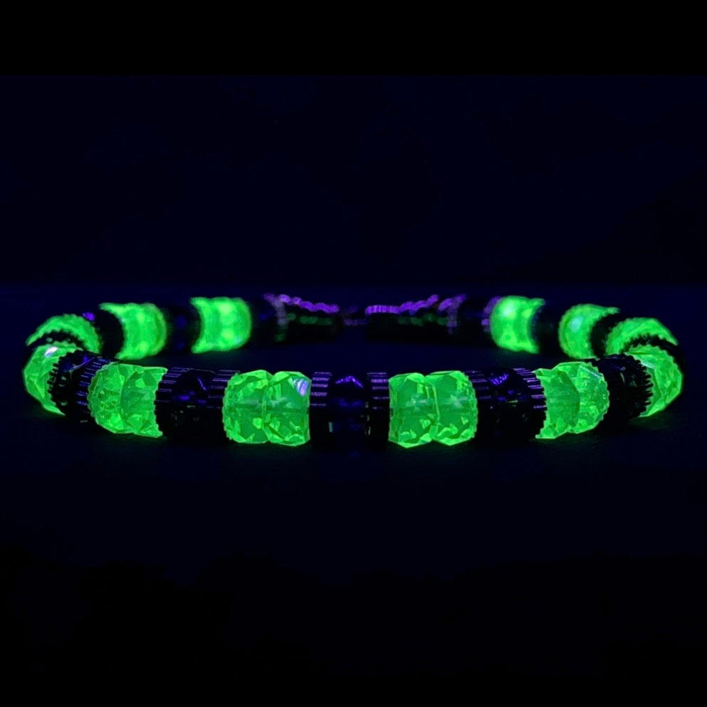 Uranium Glass Bracelet