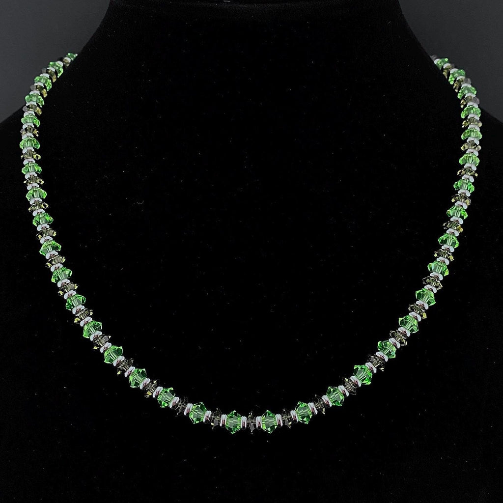 Uranium Crystal Necklace with “black diamond”